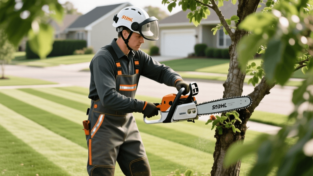 2026 Stihl Chainsaw Safety Gear: Helmets & Chaps For Tree Edging