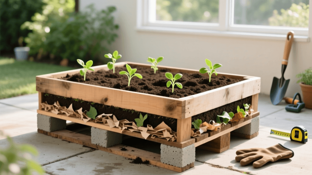 Build Budget Raised Garden Beds With Upcycled Wood And Free Soil