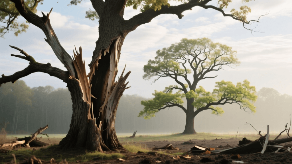 Before & After: Restoring Storm-Damaged Mature Trees