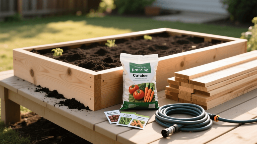 Cost Guide: Building a 4x8 Raised Bed Kitchen Garden