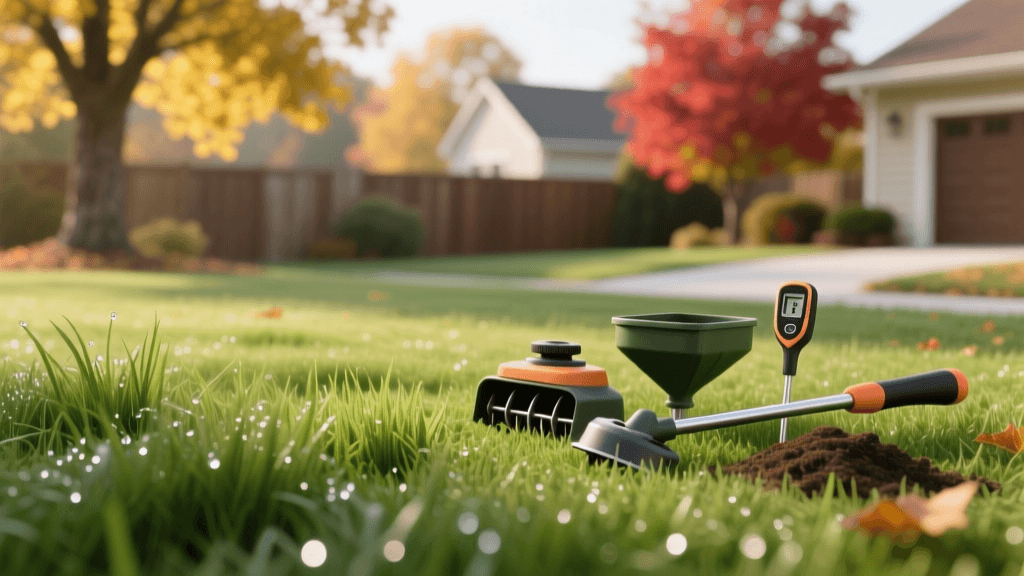 Fall Overseeding and Aeration Calendar for Cool-Season Lawns
