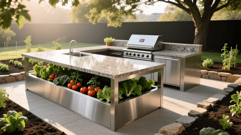 2026 Garden-To-Grill Oasis: Weber Summit And Raised Beds