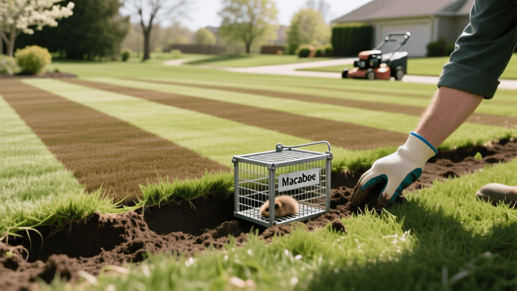 Restore Lawn Stripes 2026: Macabee Gopher Trap Placement