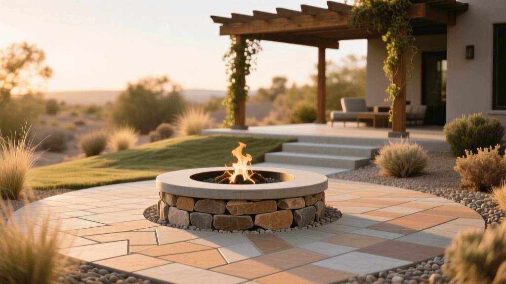Designing a Paver Patio and Fire Pit for Outdoor Entertaining