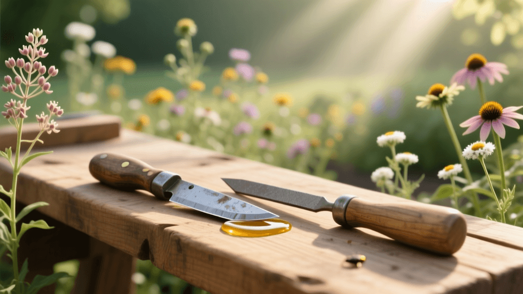 2026 Guide: Sharpening & Oiling Tools For Pollinator Gardens