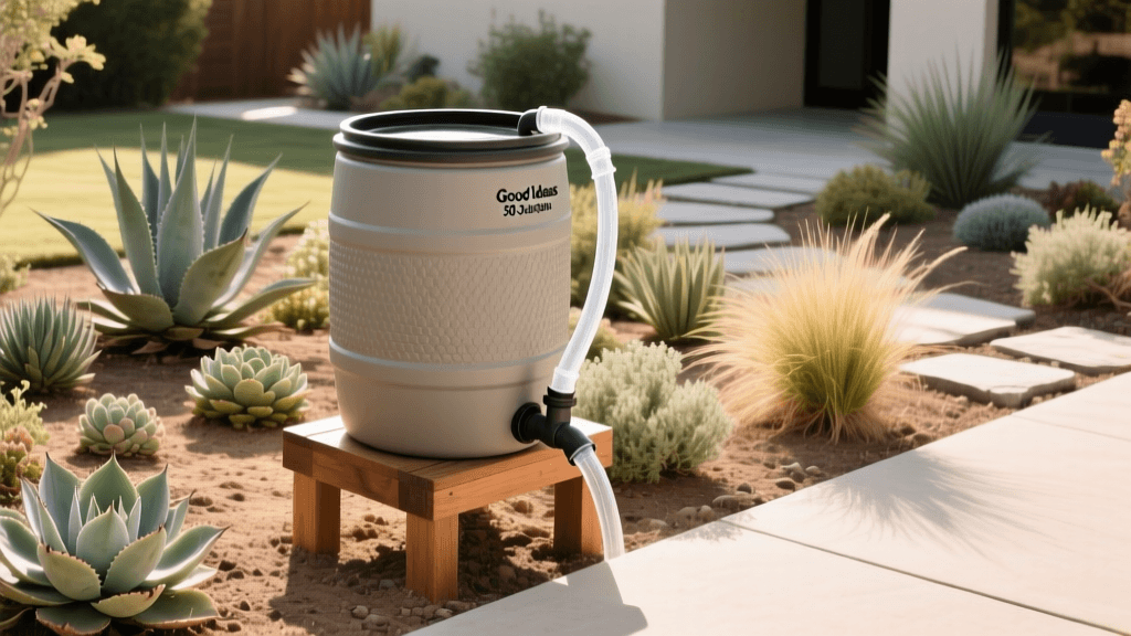 Good Ideas 50-Gallon Rain Barrel Setup Guide 2026