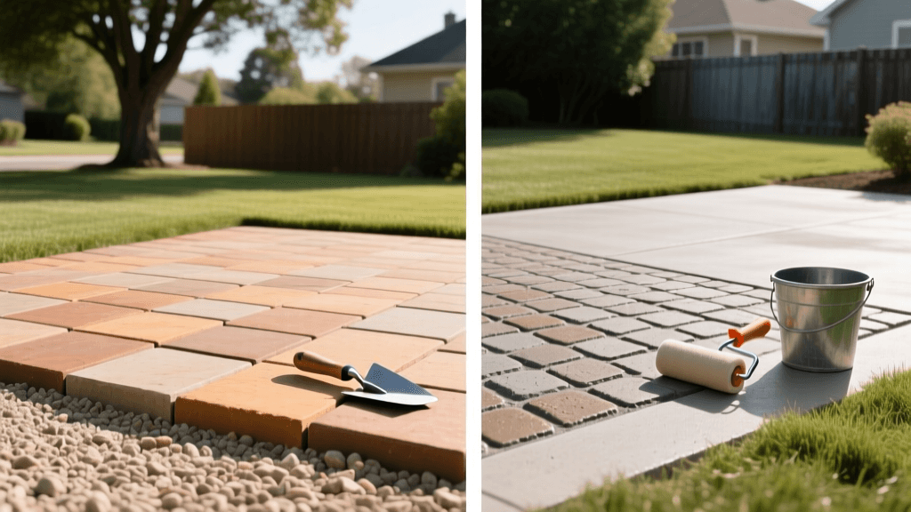 Hardscaping Budget: Paver Patio vs Concrete Costs