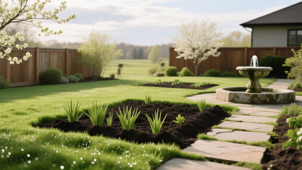 Spring Landscape Revival Checklist: Turf, Beds, Hardscape