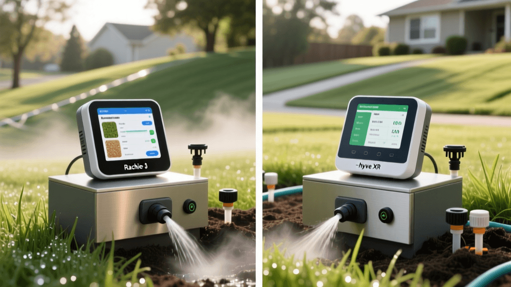 Rachio 3 vs B-hyve XR: 2026 Smart Watering for Fertilizer Schedules