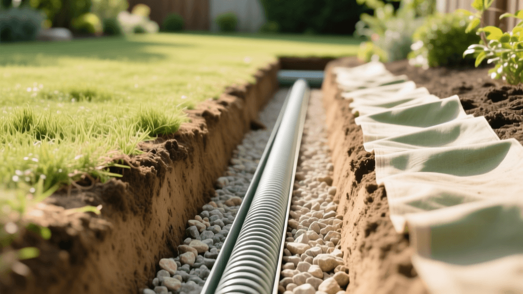 How to Build a French Drain for Yard Drainage Issues
