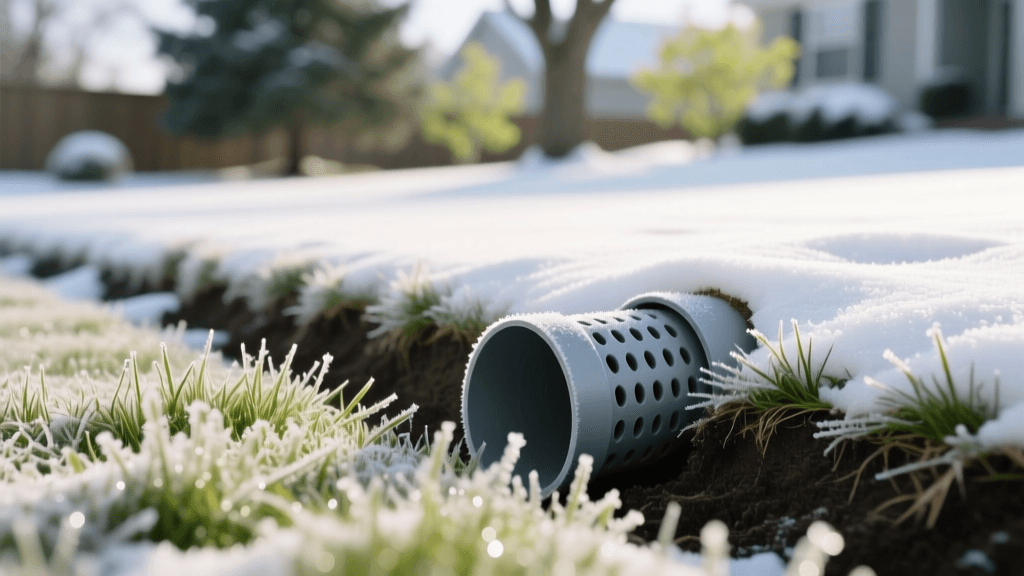 2026 Snow Mold Prevention: Landscape Drainage Pipe Guide
