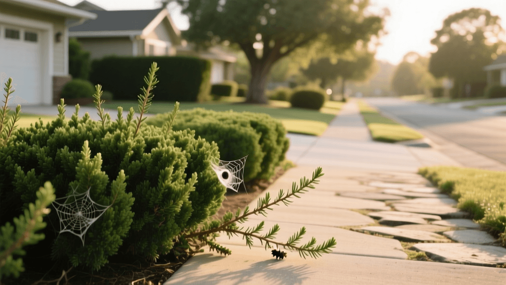 2026 Driveway Border Landscaping: Juniper Webworm Fix
