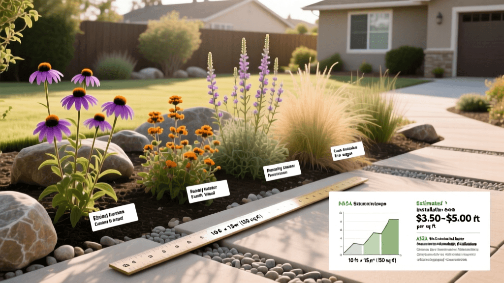 Designing Low Maintenance Native Plant Borders