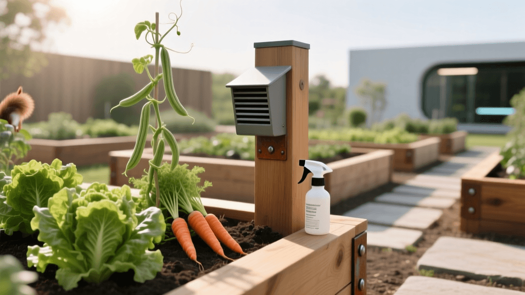 Best Squirrel Deterrents for Raised Beds 2026: Baffles & Sprays