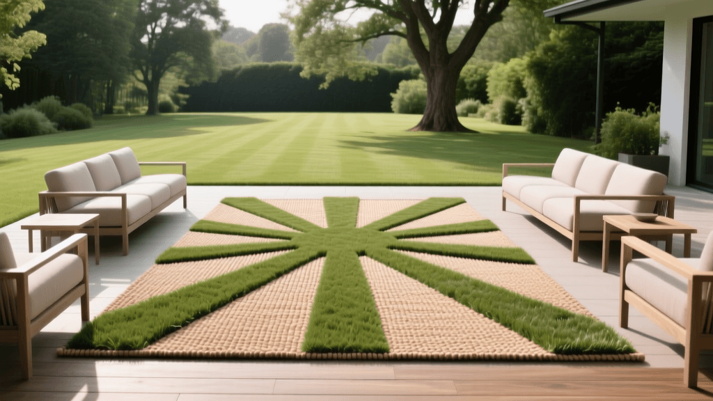 2026 Patio Staging: Sync Mowing Patterns With Outdoor Rugs & Decor