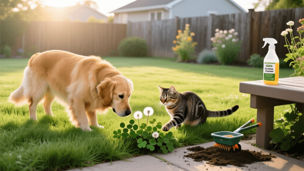 Pet-Safe Lawn Care: Dog-Friendly Grass and Organic Weed Control