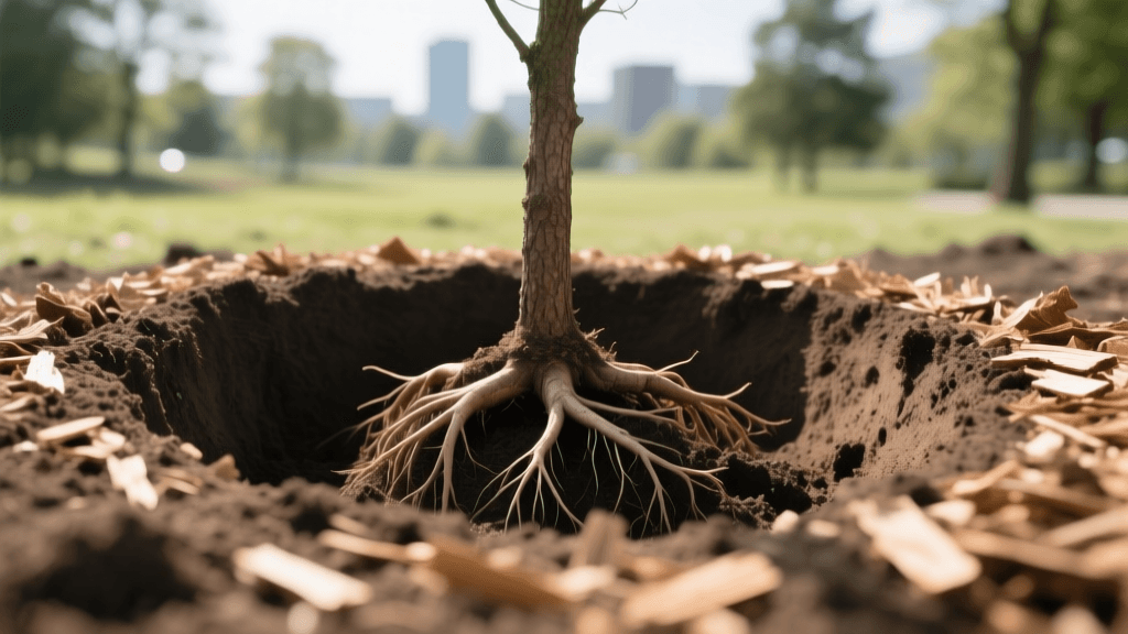 Root Flare Depth and Tree Planting Mulch Guide 2026
