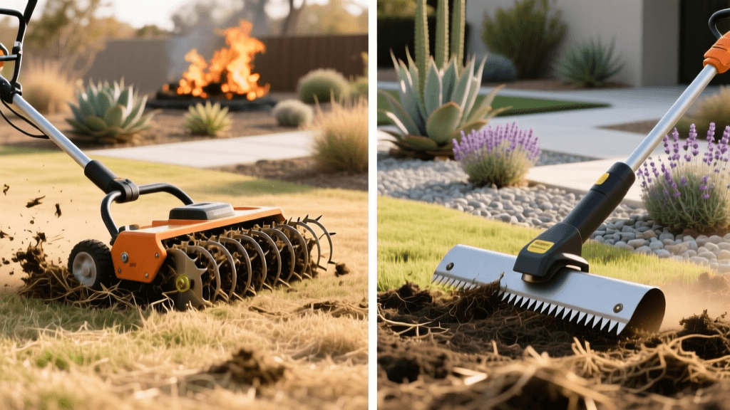 Power Rake vs Dethatcher Blade 2026: Fire-Safe Lawns