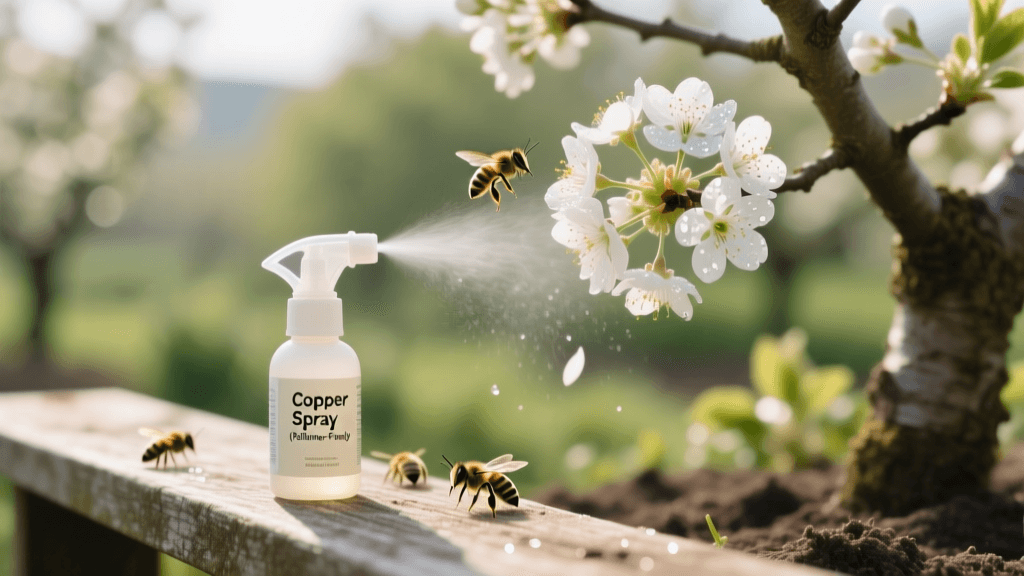 Fire Blight ID & Copper Spray Guide 2026: Protect Bees