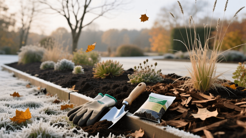 Winterizing Landscape Beds: Fall Mulching and Soil Care