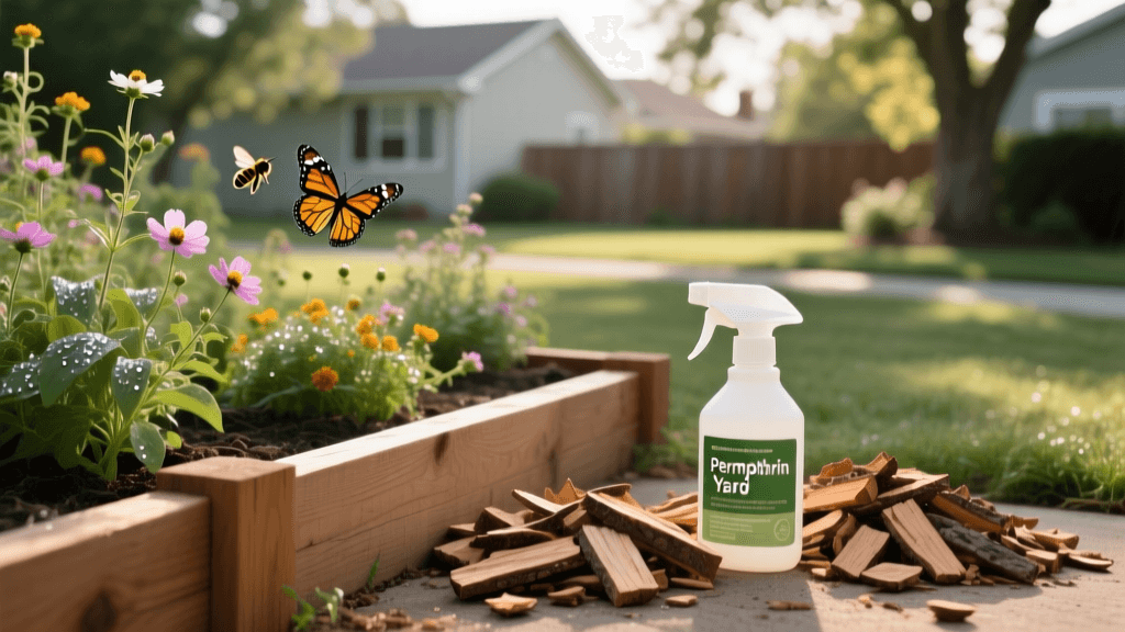 2026 Tick Control: Permethrin & Wood Chips for Pollinator Gardens