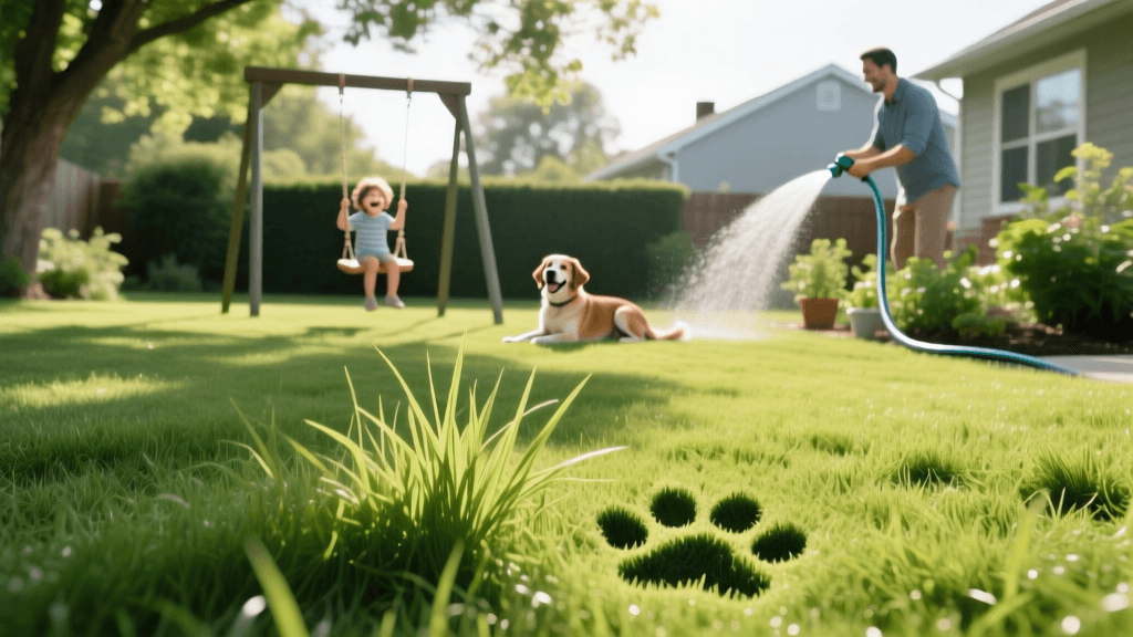 Pet-Safe Lawn Care: Fix Urine Spots & Fertilize Safely