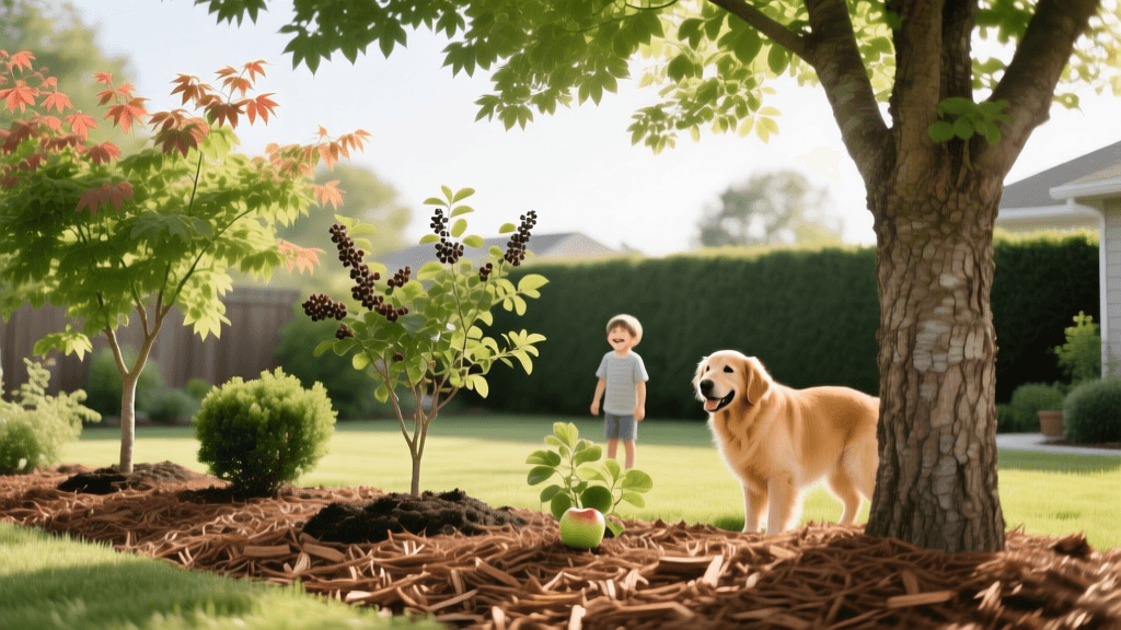 Family-Friendly Landscaping: Pet-Safe Trees And Mulch Guide