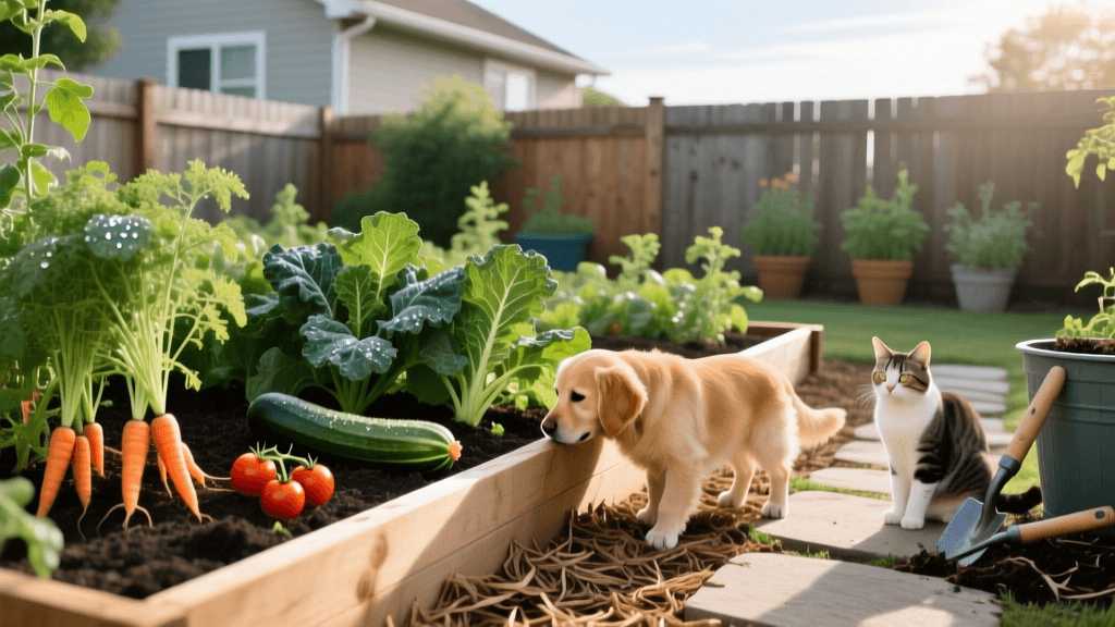 Pet-Safe Vegetable Gardening: A Family-Friendly Guide
