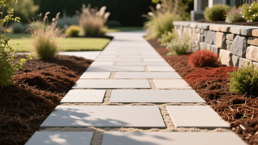 2026 Flagstone Walkway & Polymeric Sand Mulch Border Guide