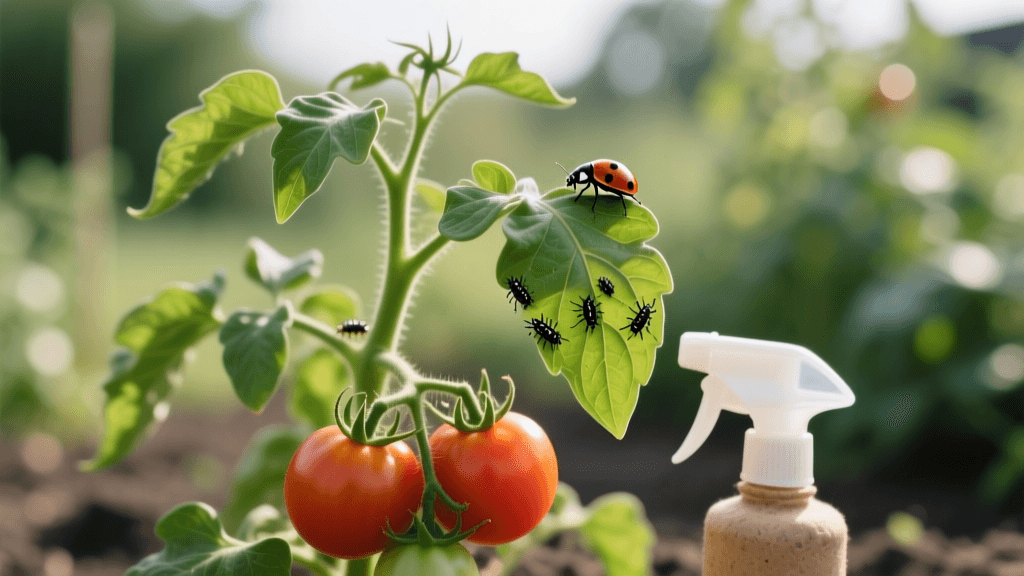 Natural Aphid Control for Tomatoes: A Beginner Guide