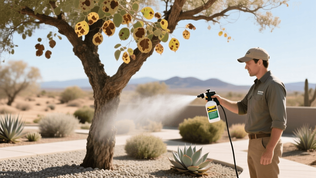 Treating Anthracnose With Daconil: 2026 Xeriscape Tree Guide
