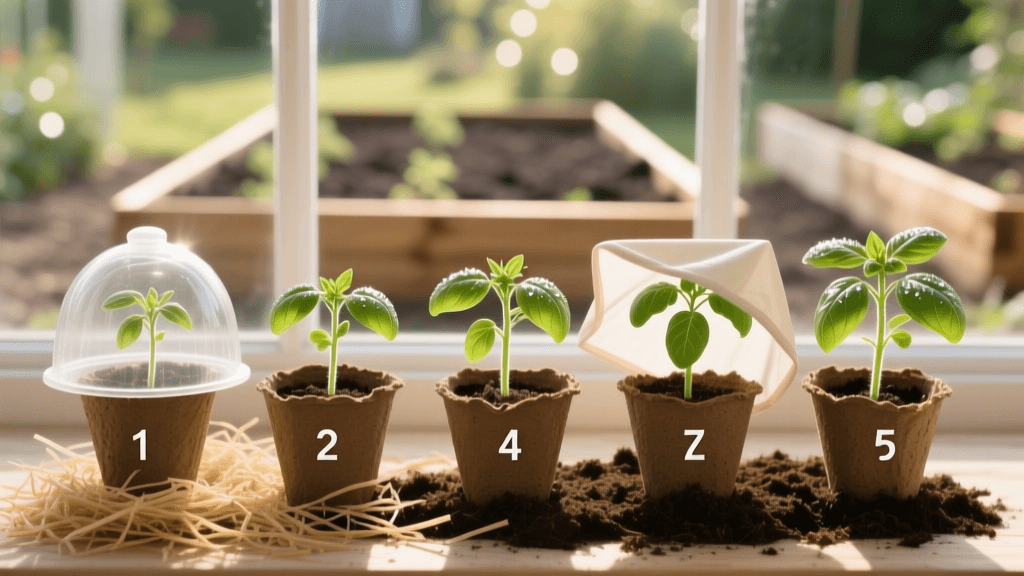 7-Day Seedling Hardening Off Mulch Schedule for 2026