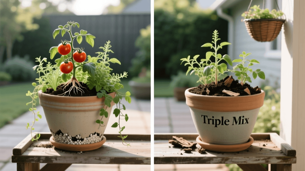 Mel's Mix vs Triple Mix for Containers: 2026 Review