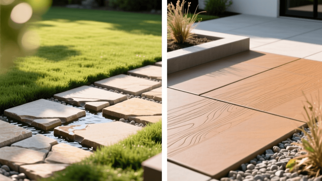 Permeable Pavers vs Stamped Concrete: Best Patio Choice