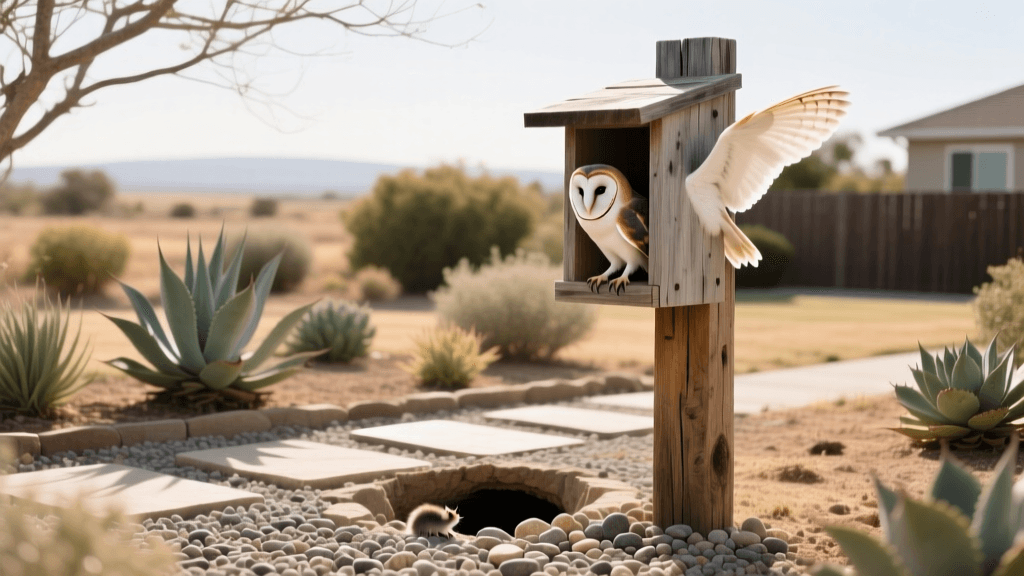 Barn Owl Box Placement for Xeriscape Rodent Control 2026