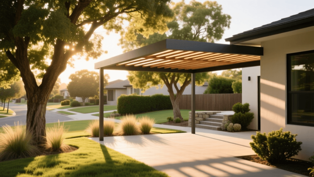 Passive Cooling Landscape Design: Trees and Pergolas