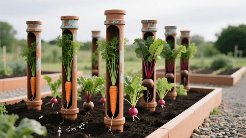 2026 Root Veggie Spacing: Carrots, Beets & Drainage Pipes