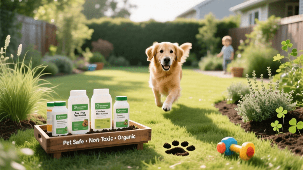 Pet-Safe Lawn Care: Dog-Friendly Grass and Non-Toxic Fertilizers
