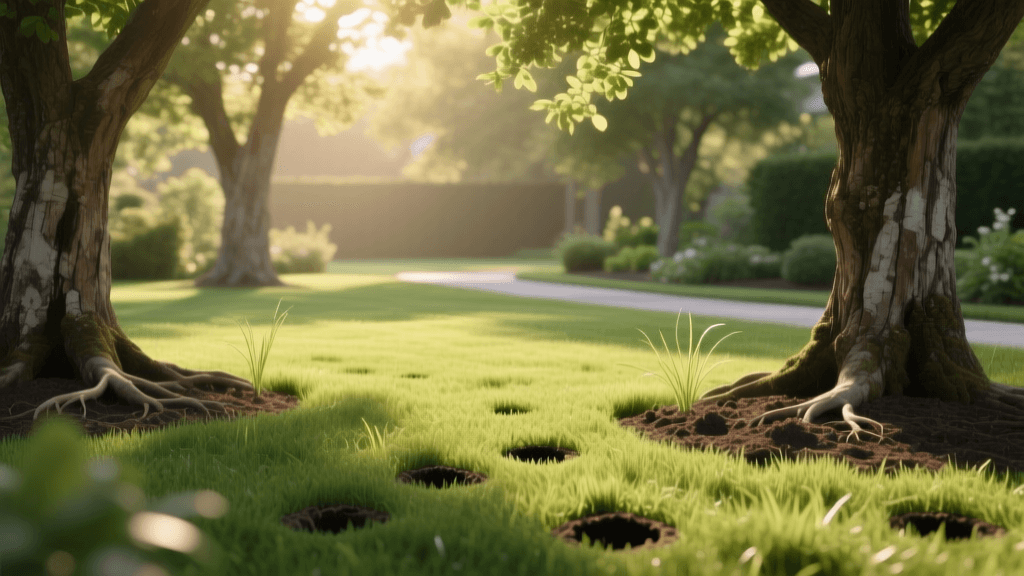 How To Renovate Lawns Under Trees Without Harming Roots