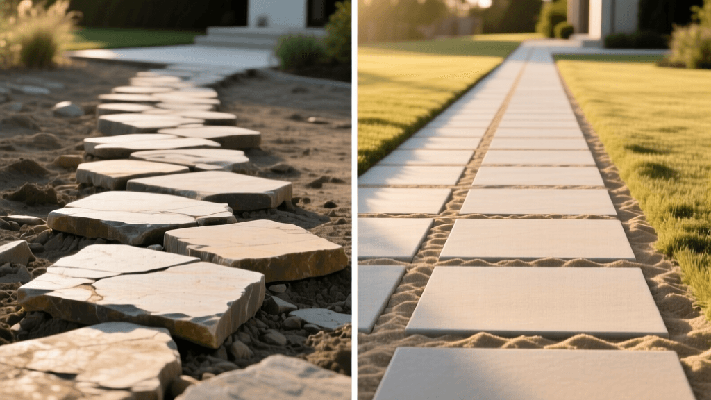Photographing Flagstone & Polymeric Sand Walkways in 2026