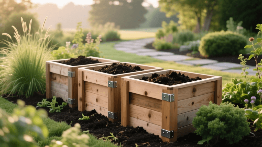 How to Build a Hot Compost System for Landscape Beds