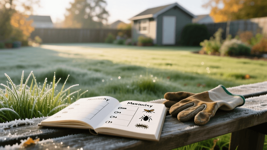 The Monthly Pest Control Schedule for Cool-Season Lawns