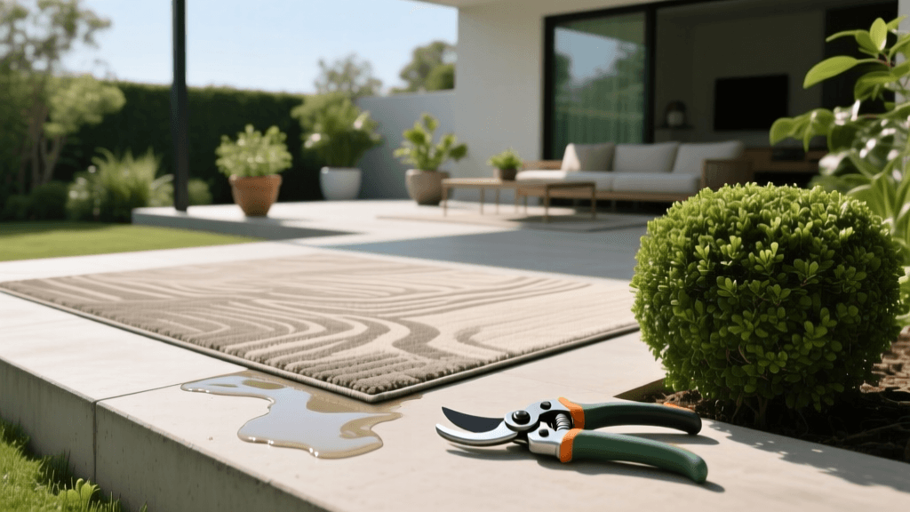 Outdoor Rug Pads 2026: Deck vs Concrete & Pruning Timing