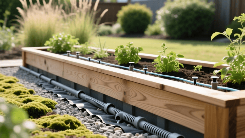 French Drain Installation for Cedar Raised Beds in 2026