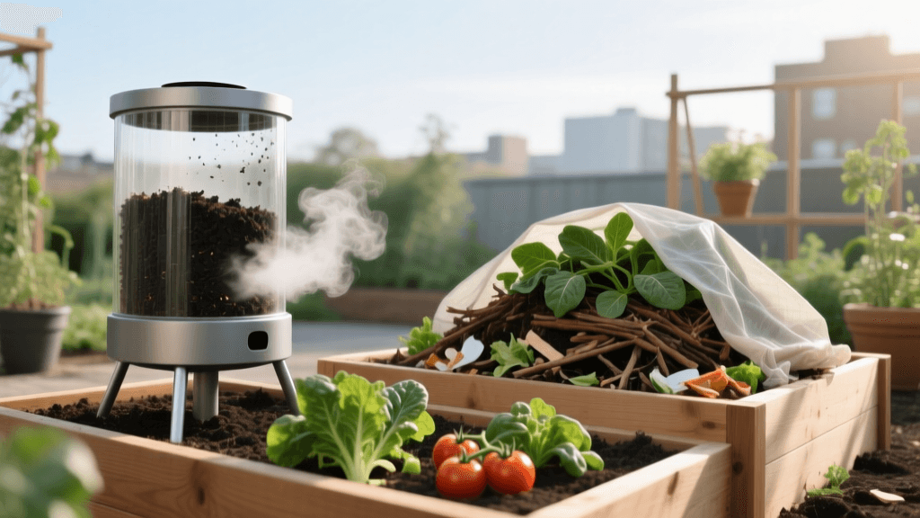 Best Compost Bins for Raised Beds 2026: Tumbler vs Stationary