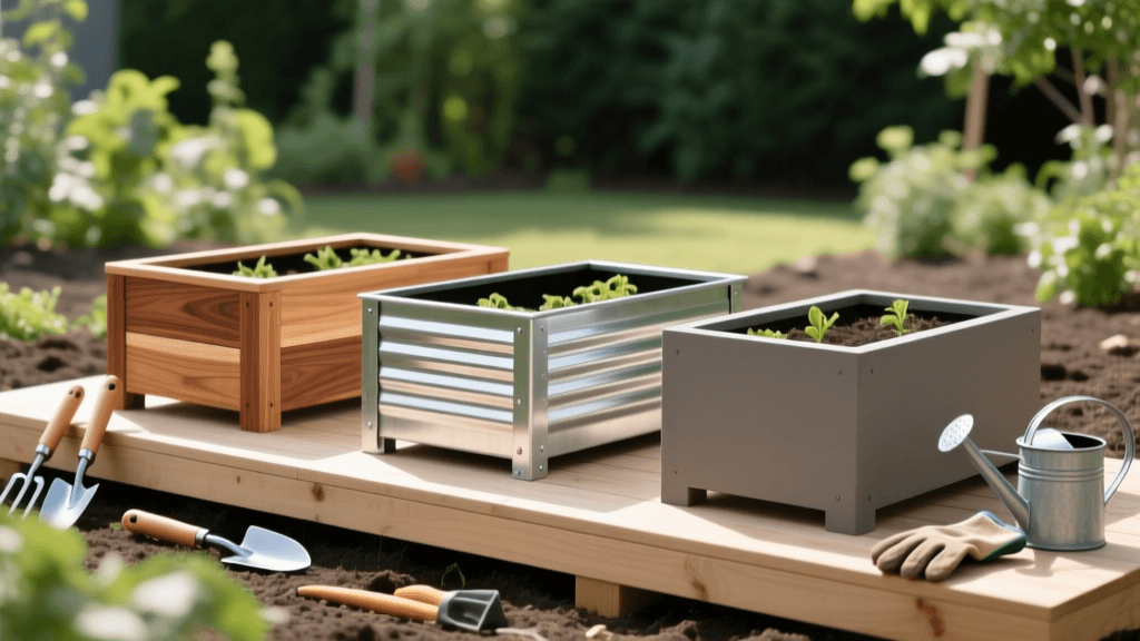 Best Raised Bed Garden Kits: Wood vs Metal vs Composite