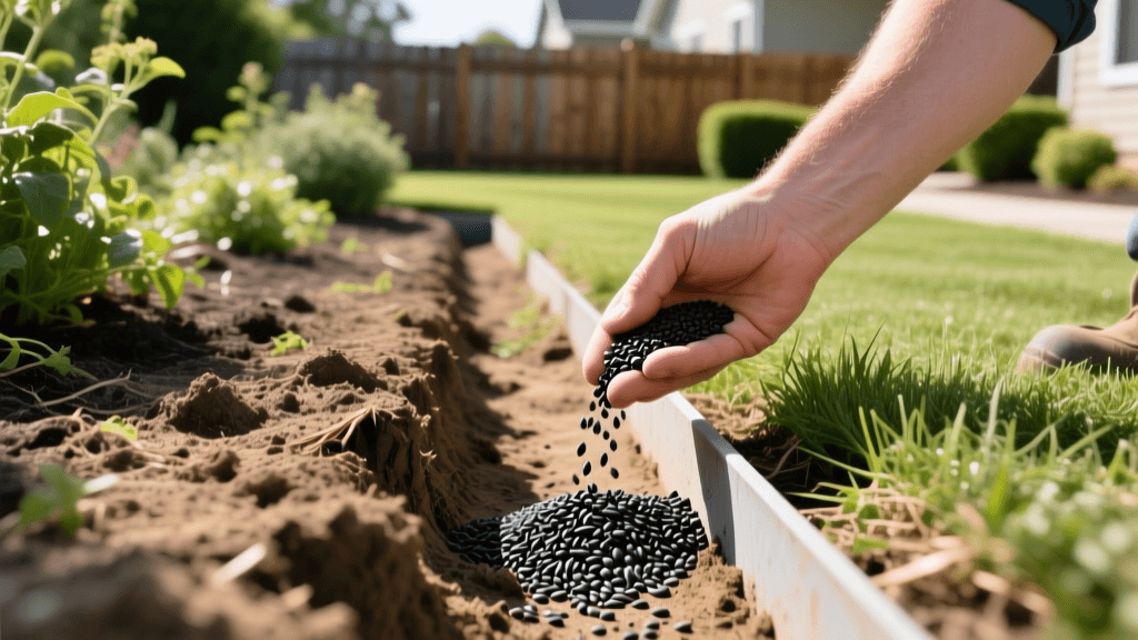 Fix French Drain Trench Spots Using Jonathan Green Black Beauty 2026