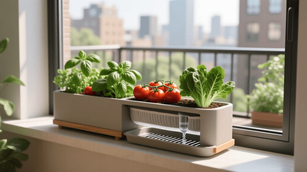 2026 Window Box Veggie Setup: Self-Watering Liners & Drip Trays