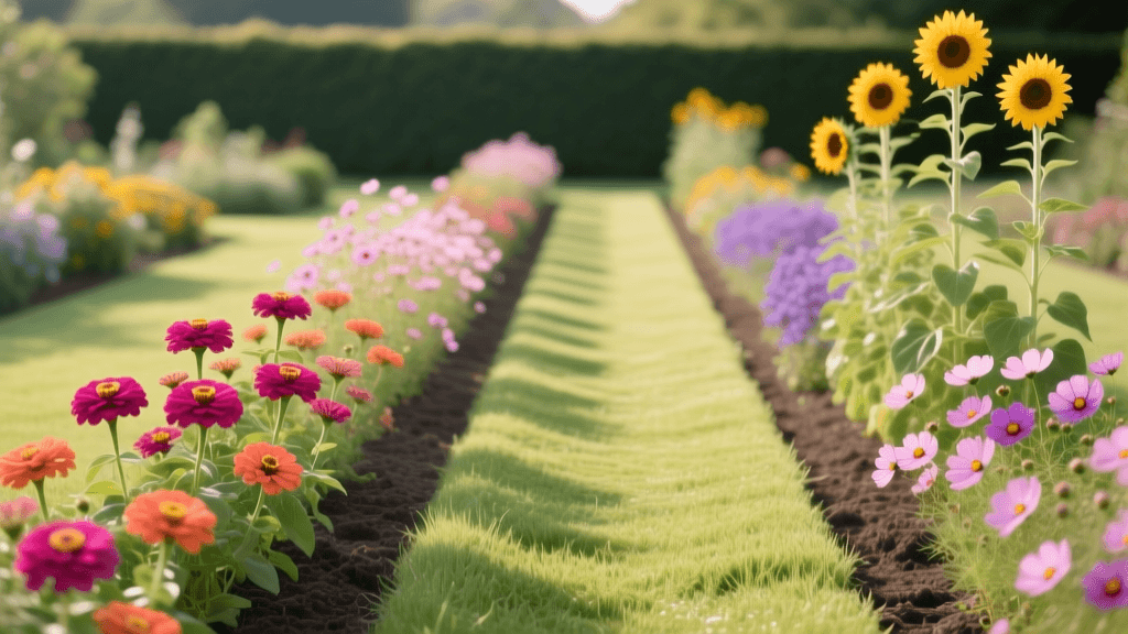 Zinnia vs Cosmos vs Sunflower: 2026 Lawn Pattern Borders