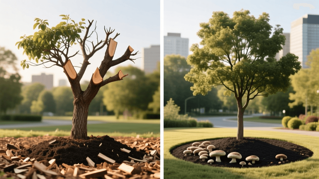 Crown Thinning vs Crown Raising: 2026 Mulching Methods